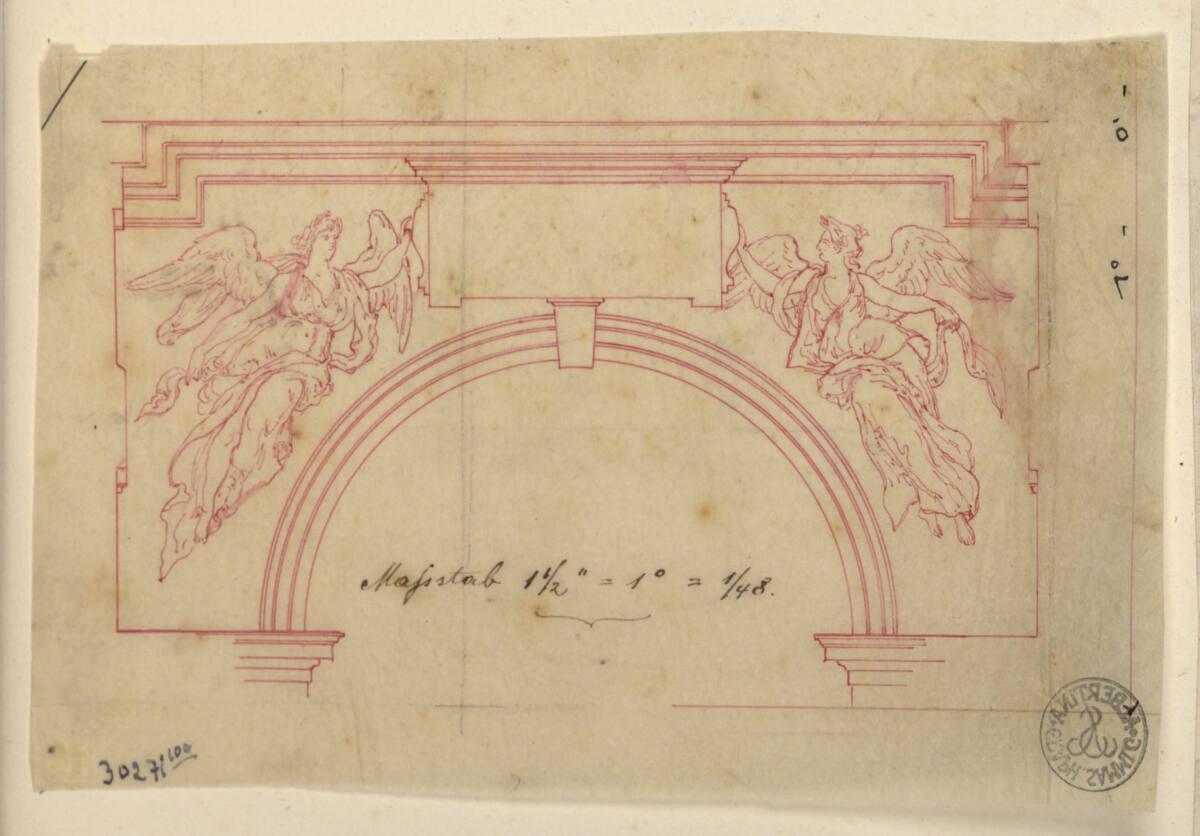Rudolf Weyr, Architekturzeichnung, Inv. Nr.: 30271/100