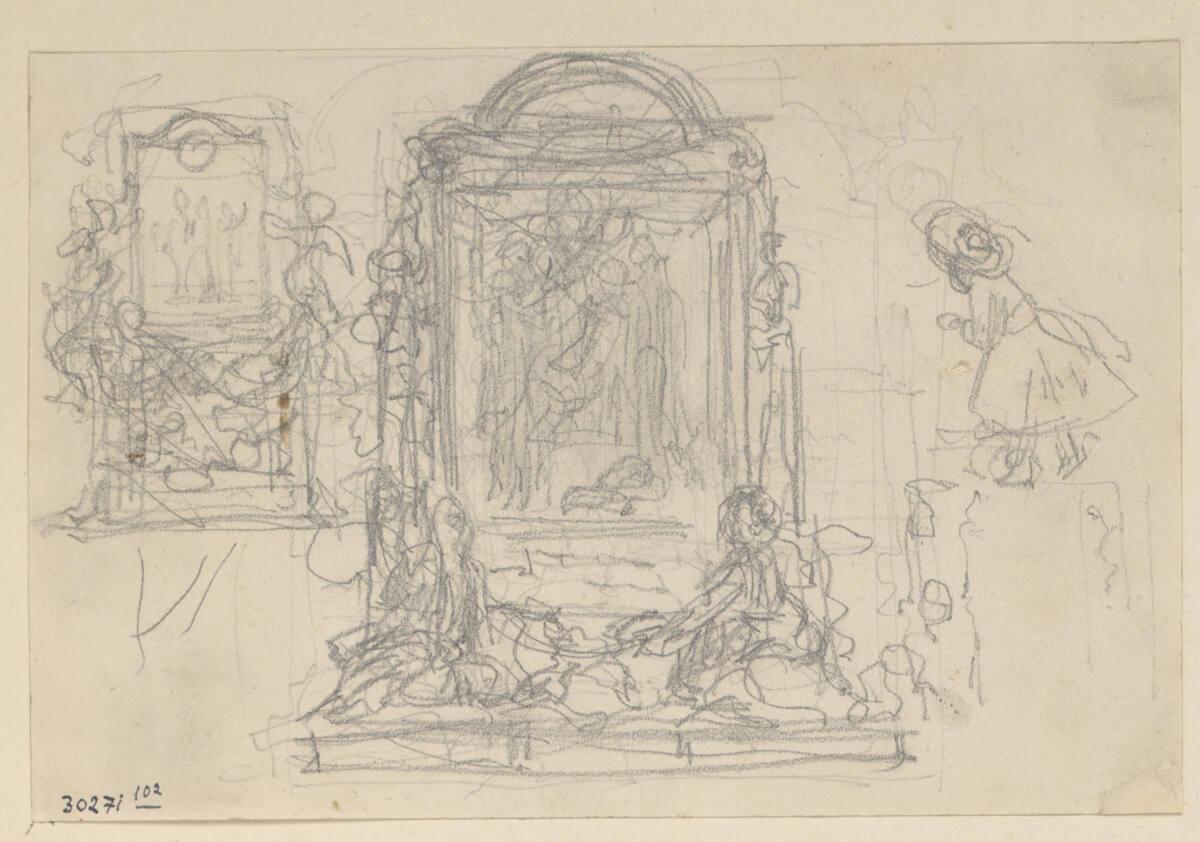 Rudolf Weyr, Denkmalstudien, Inv. Nr.: 30271/102
