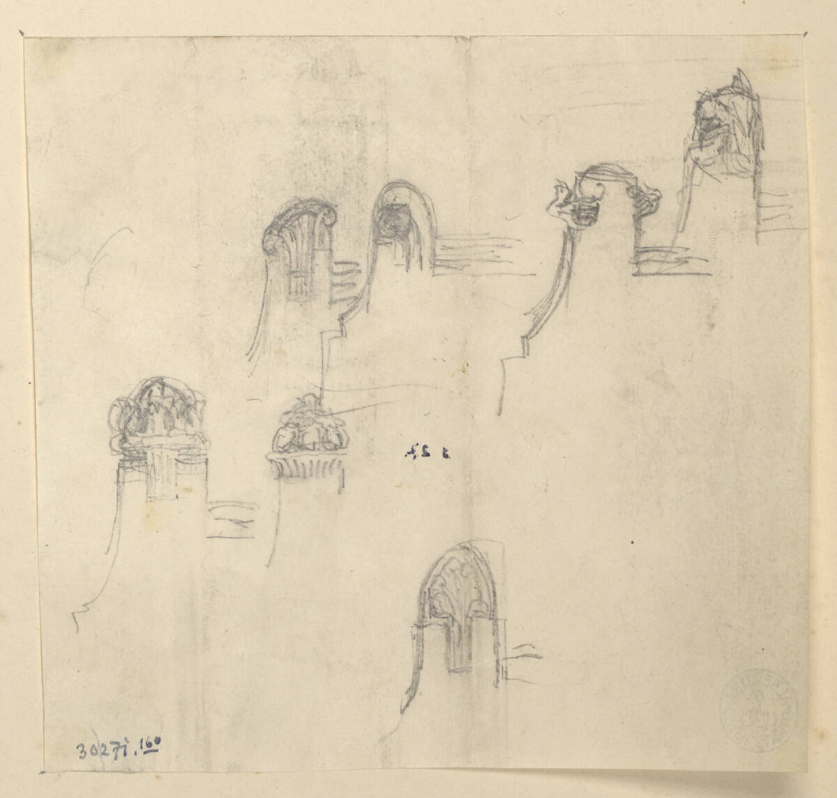 Architekturstudien, Rudolf Weyr
