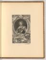 Antoine van Dyck Vol. VI., Portraits par des graveurs du XVIIIe. Siècle., Porträt Edward Sackvi…