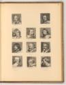 Antoine van Dyck Vol. VI., Portraits par des graveurs du XVIIIe. Siècle., Diverse Künstlerportr…