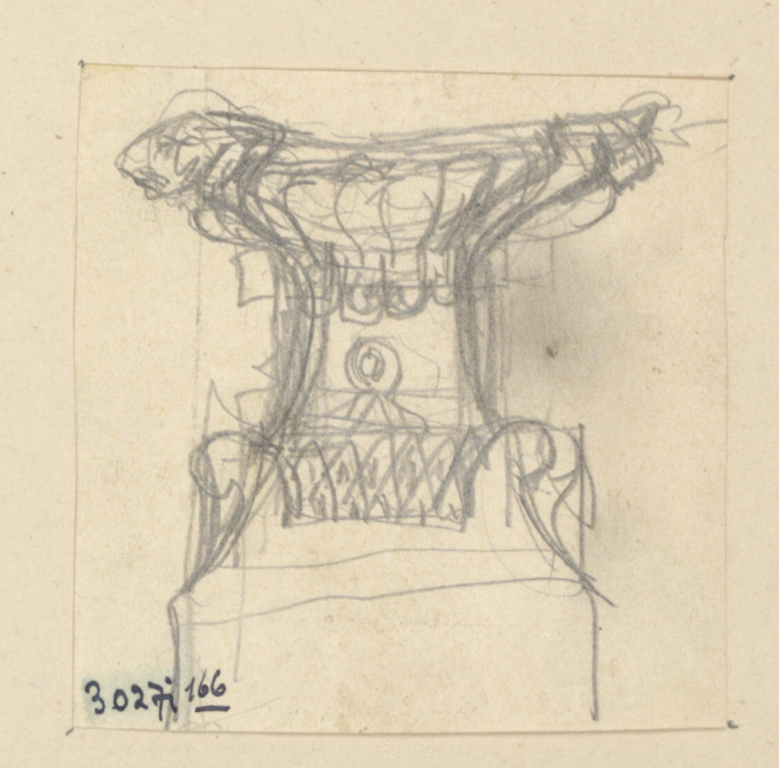 Architekturstudie, Rudolf Weyr