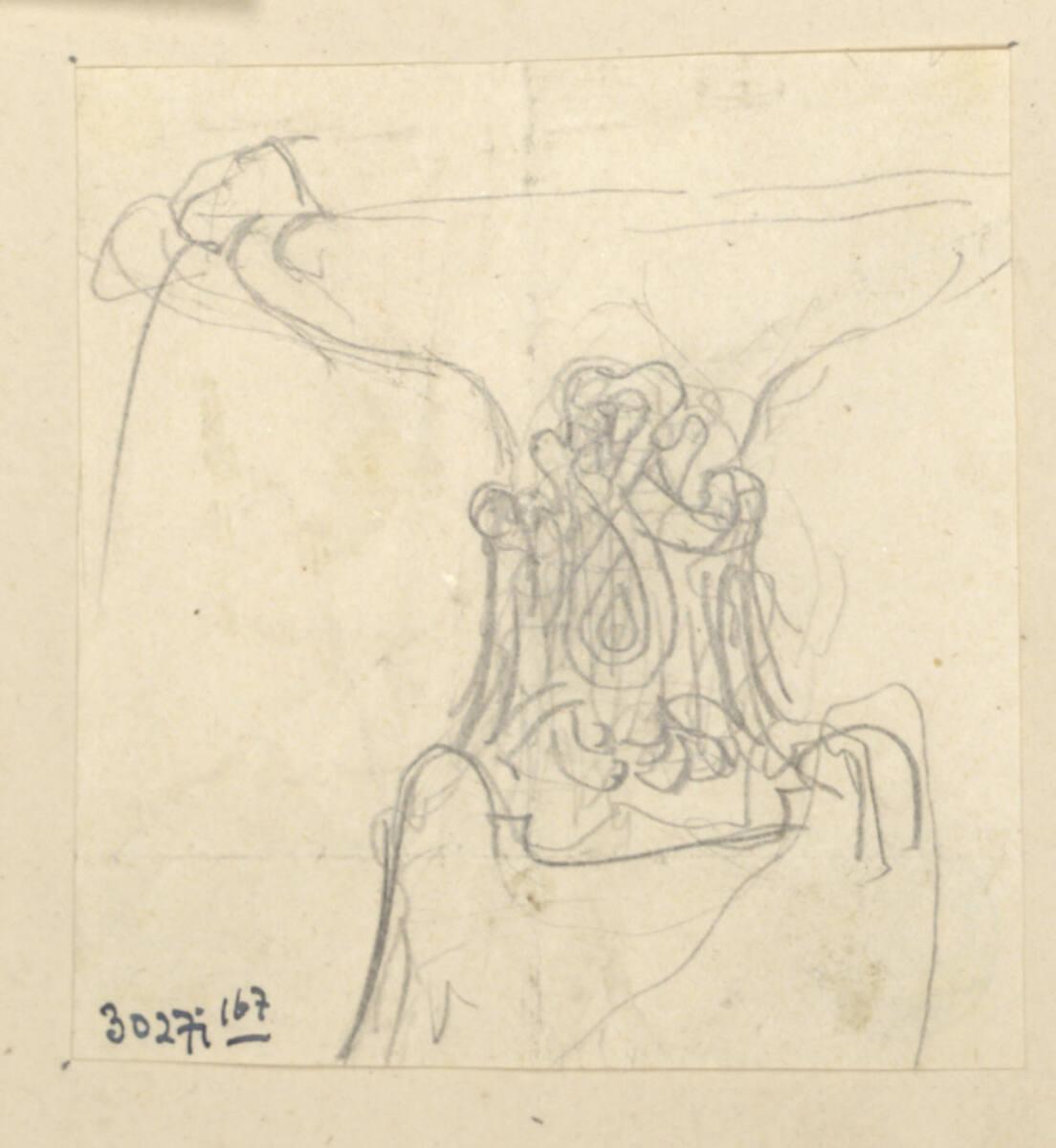 Rudolf Weyr, Architekturstudie, Inv. Nr.: 30271/167