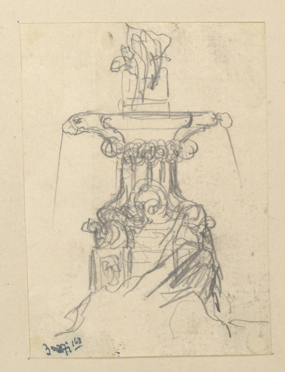 Architekturstudie, Rudolf Weyr