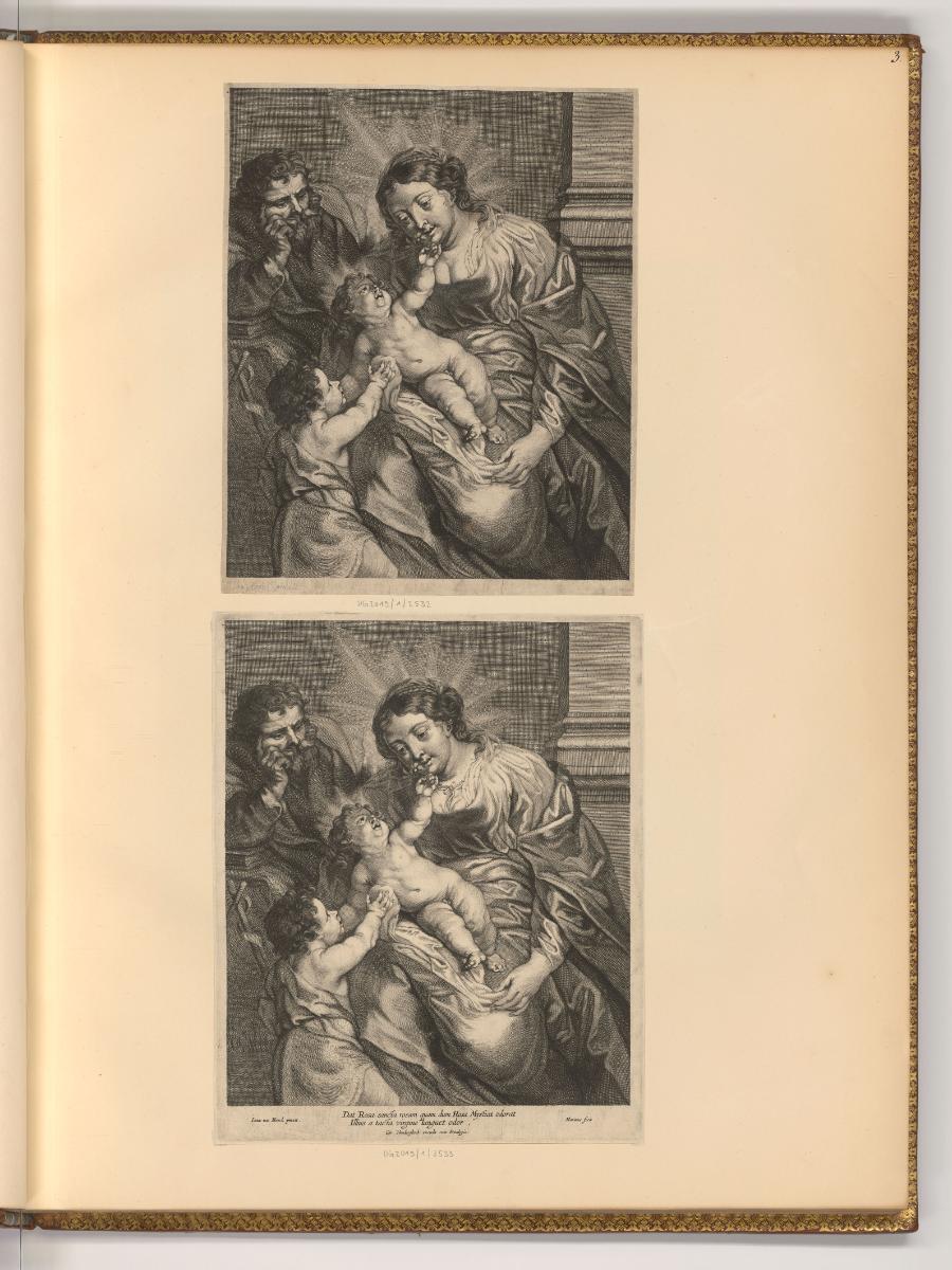 Jean van Hoecke. Erasme Quellinus., Heilige Familie mit Johannesknaben, Inv. Nr.: Holland nach …