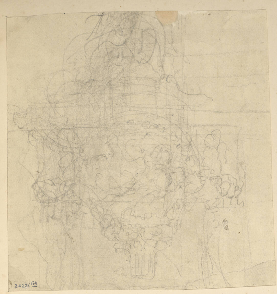 Architekturstudie, Rudolf Weyr