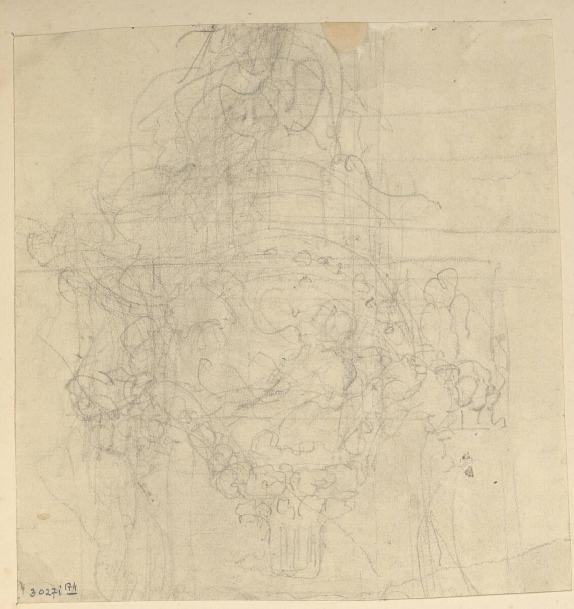 Rudolf Weyr, Architekturstudie, Inv. Nr.: 30271/174