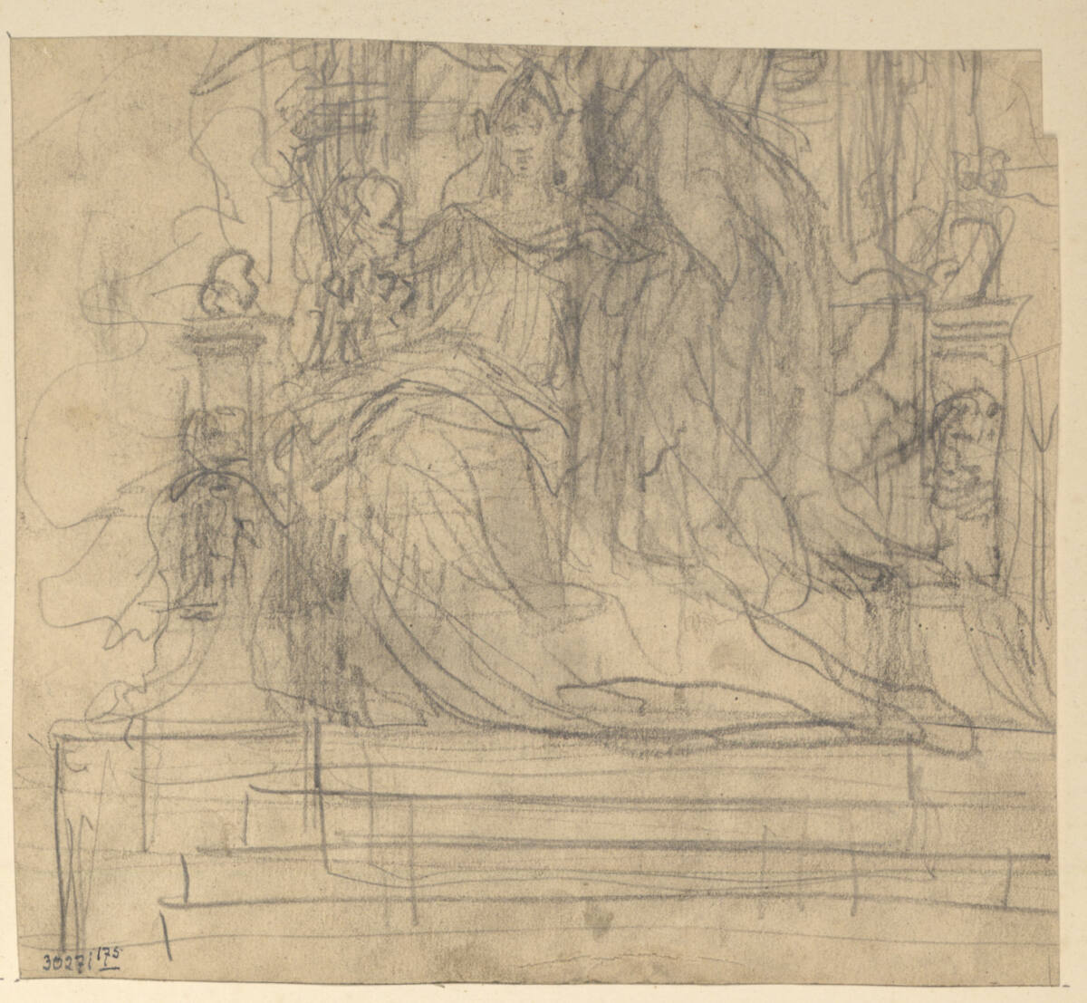 Architekturstudie, Rudolf Weyr