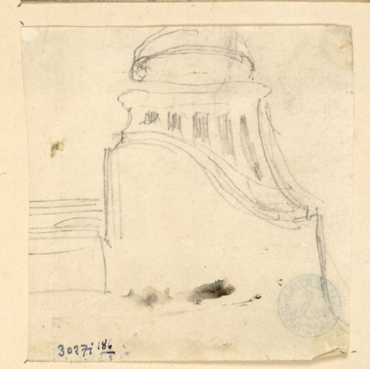 Architekturstudie, Rudolf Weyr