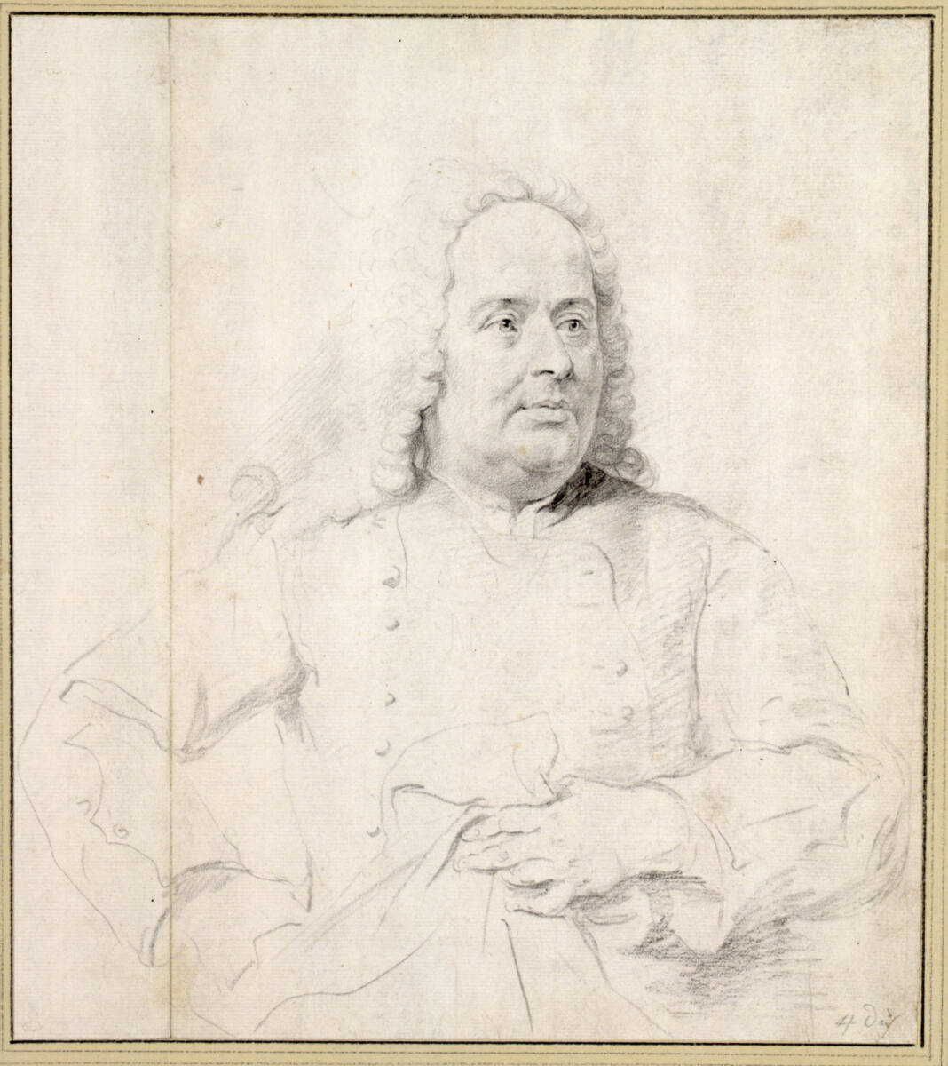 Brustbild des Cavaliere Bonifiale in Vorderansicht nach rechts blickend, Pompeo Batoni, 1743