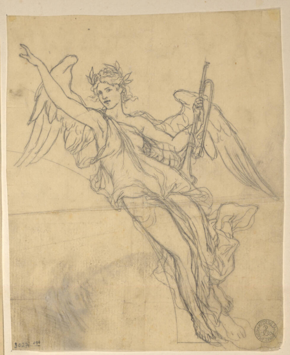 Engel mit Trompete, Rudolf Weyr