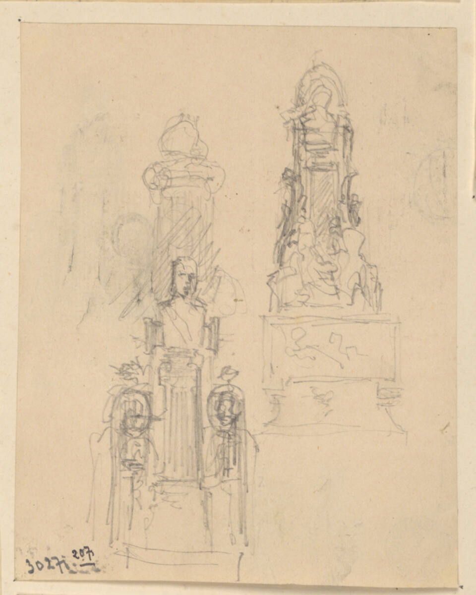 Architekturstudien, Rudolf Weyr