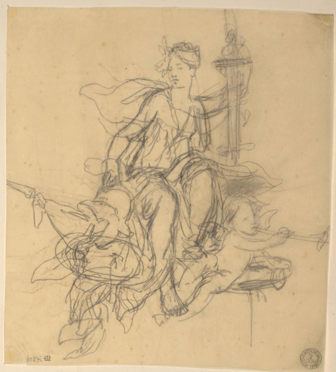 Rudolf Weyr, Figurenstudien, Inv. Nr.: 30271/223