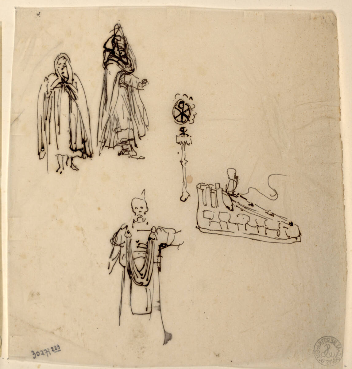 Figurenstudien, Rudolf Weyr