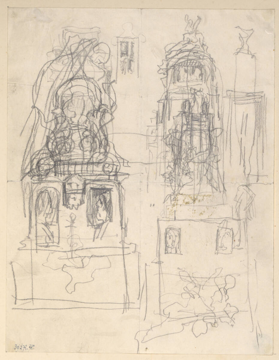 Architekturstudien, Rudolf Weyr