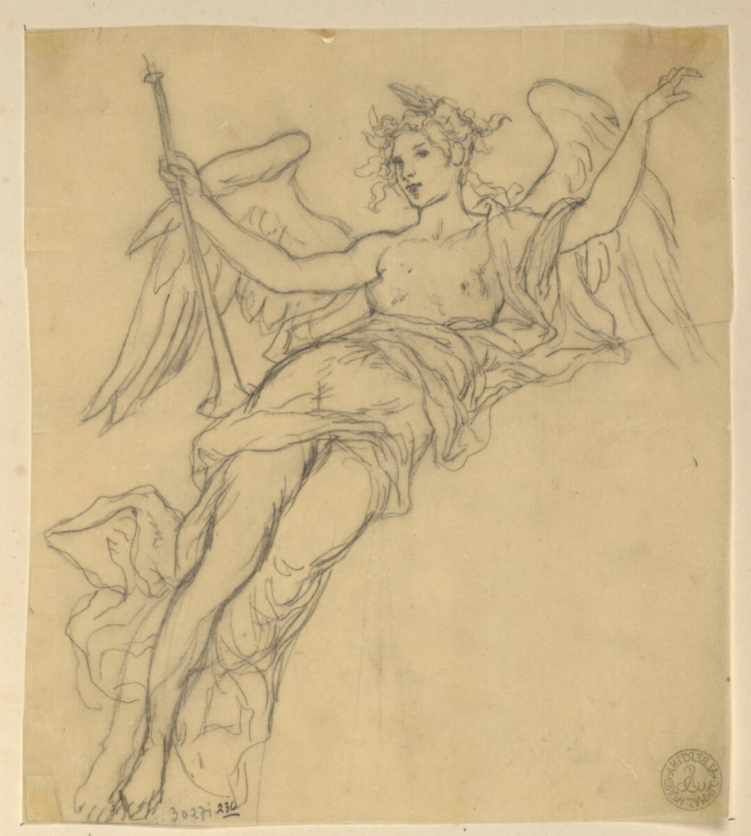 Engel mit Blasinstrument, Rudolf Weyr