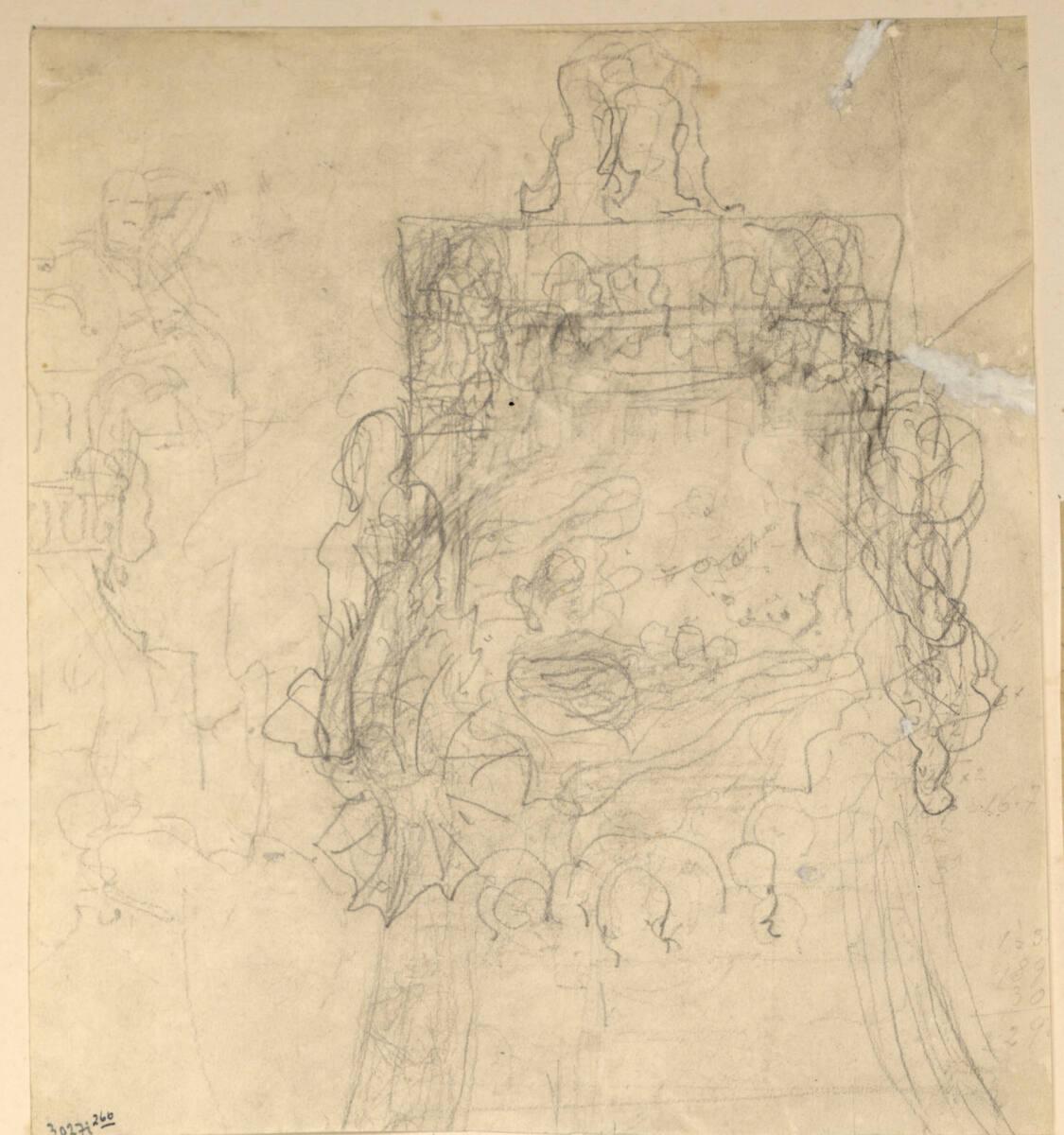 Rudolf Weyr, Architekturstudie, Inv. Nr.: 30271/260