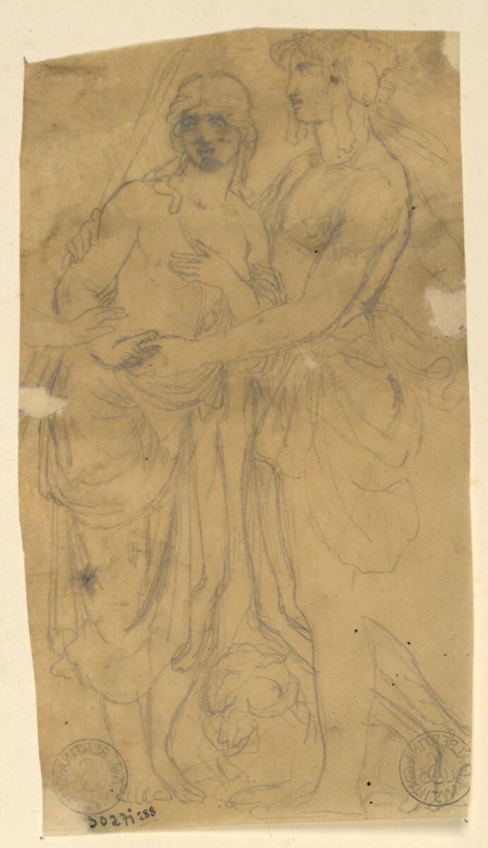 Rudolf Weyr, Weibliche und männliche Figur, Inv. Nr.: 30271/288