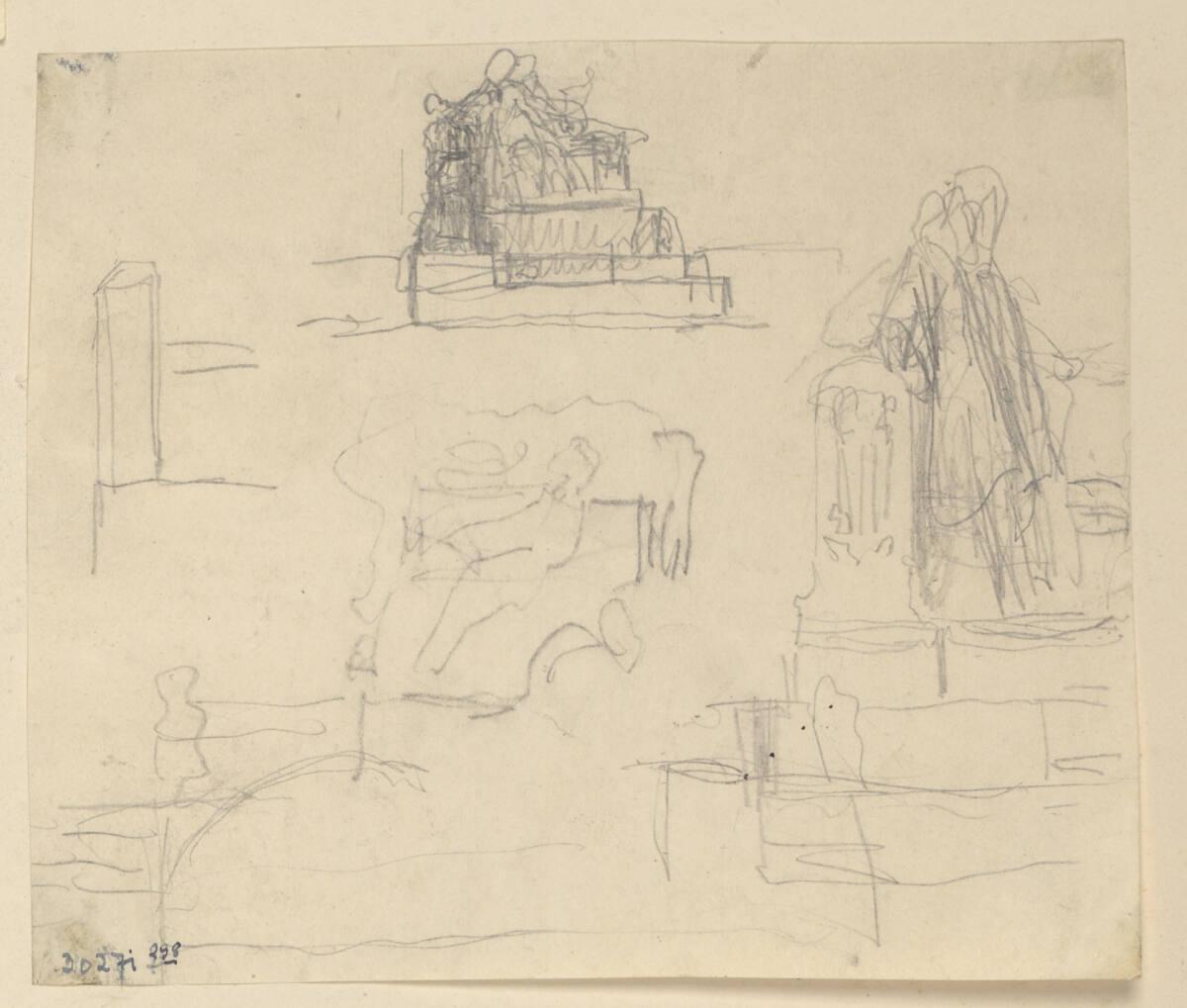 Rudolf Weyr, Denkmalstudien, Inv. Nr.: 30271/298