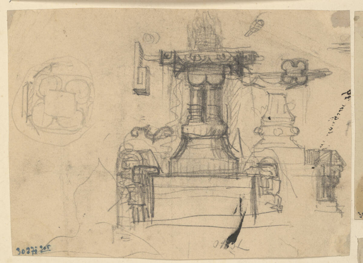 Architekturstudien, Rudolf Weyr
