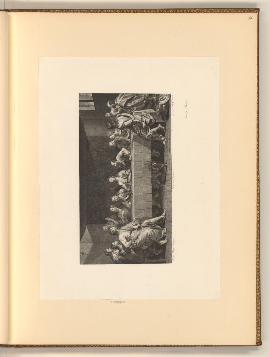 Philippe et Jean de Champagne, Das letzte Abendmahl, Inv. Nr.: Holland nach Sektionen II/43, H/…