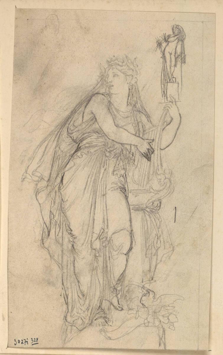 Rudolf Weyr, Skizzenblatt, Inv. Nr.: 30271/328