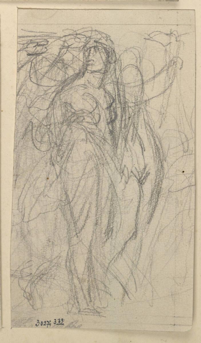 Rudolf Weyr, Skizzenblatt, Inv. Nr.: 30271/333