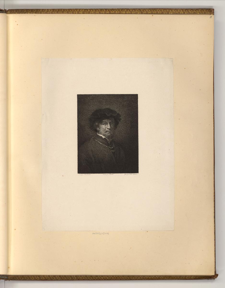 Rembrandt. Piéces gravées par différens maitres sur les dessins et les tableaux de Rembrandt. V…