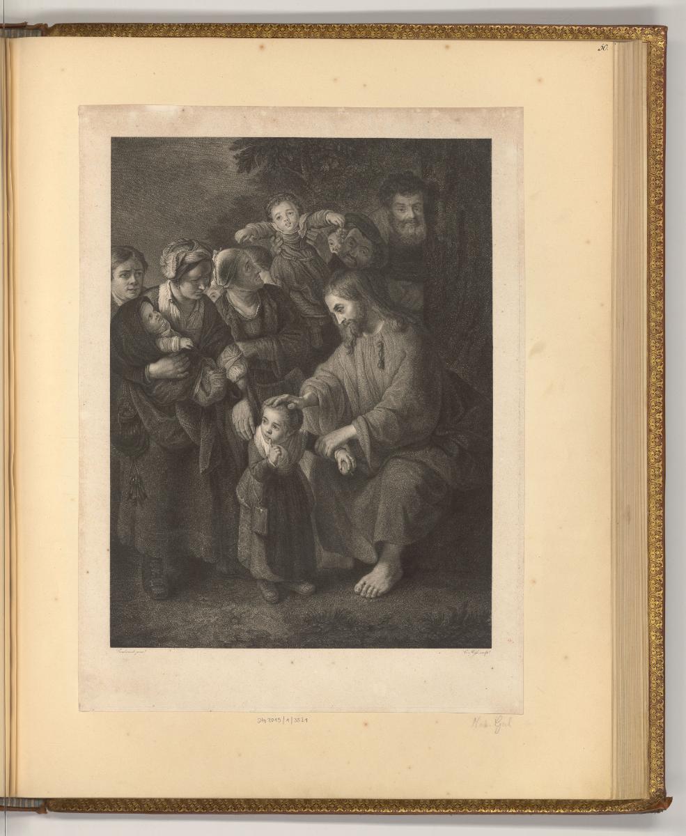 Rembrandt. Piéces gravées par différens maitres sur les dessins et les tableaux de Rembrandt. V…
