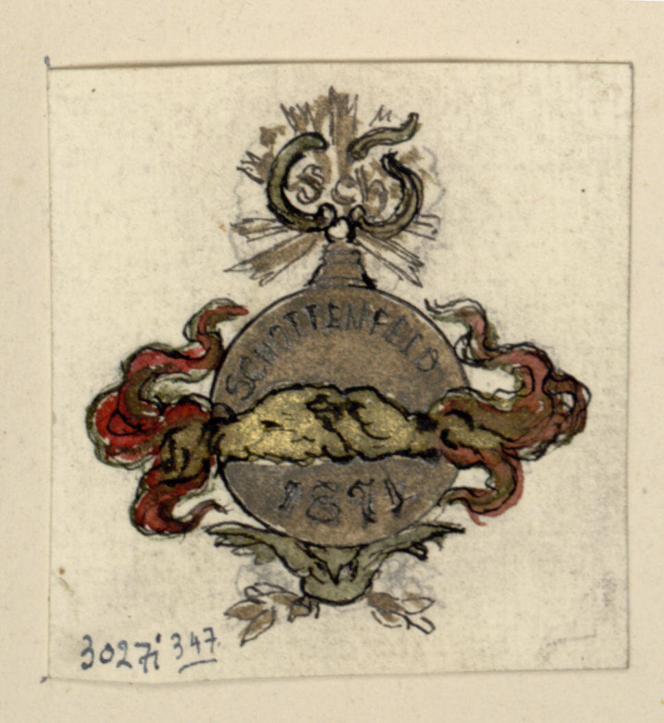 Skizzenblatt, Rudolf Weyr