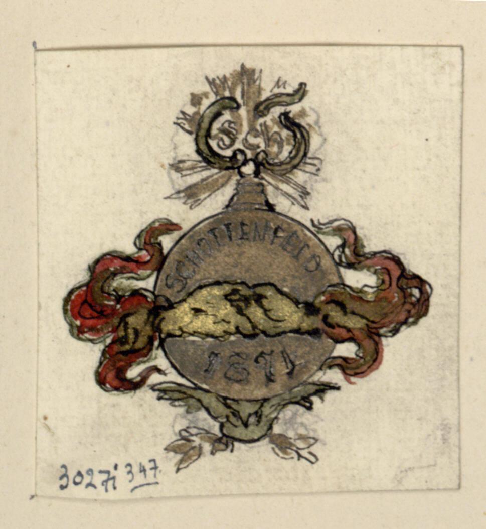 Rudolf Weyr, Skizzenblatt, Inv. Nr.: 30271/347