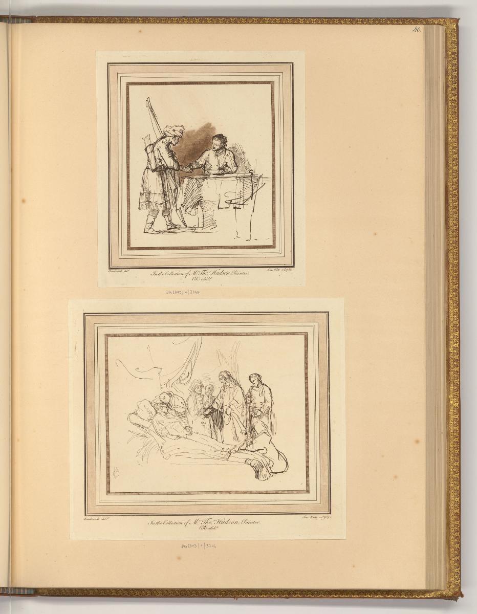 Rembrandt, Piéces gravéespar différens maitres sur les dessins et les tableaux de Rembrandt, Ja…