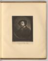 Rembrandt Piéces gravées en manière noire. Vol. III., Porträt Rembrandt, Inv. Nr.: Holland nach…