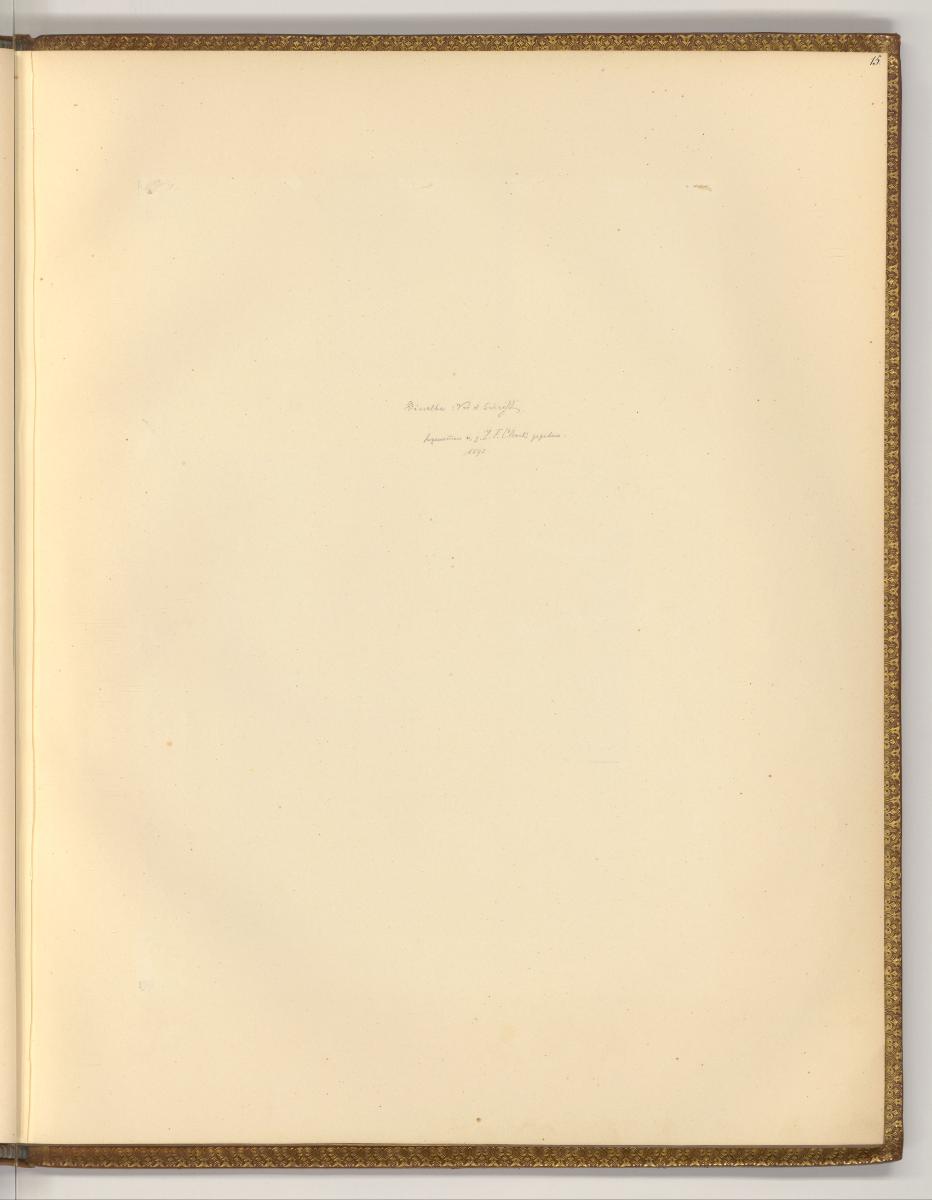 Rembrandt Piéces gravées en manière noire. Vol. III., Leerseite durch Entnahme, Inv. Nr.: Holla…