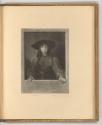 Rembrandt Piéces gravées en manière noire. Vol. III., Junges Mädchen in bäuerlicher Tracht mit …