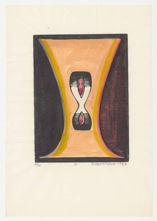 Auguste Kronheim, Le Rouge et le Noir 10, Inv. Nr.: DG2023/38/10