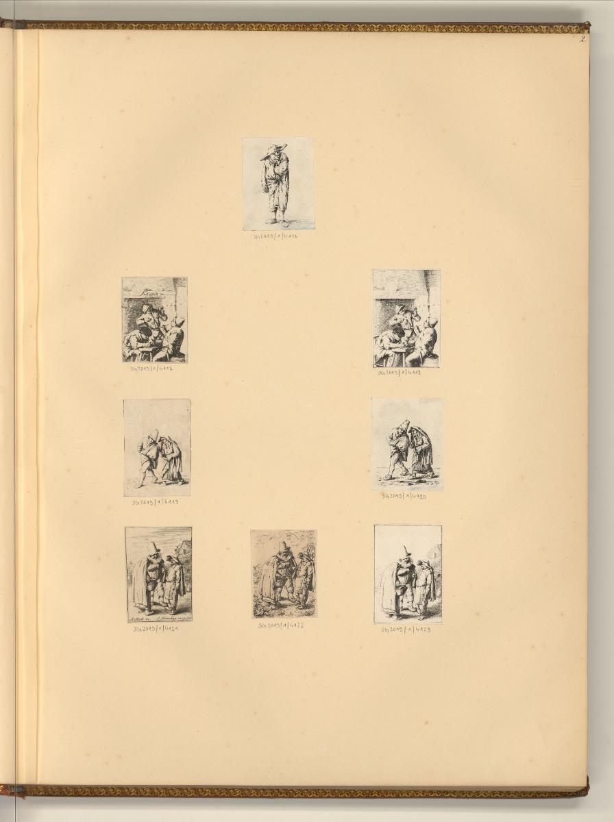 Adrian et Isaak van Ostade, Diverse Szenen, Inv. Nr.: Holland nach Sektionen II/49, H/II/49/2