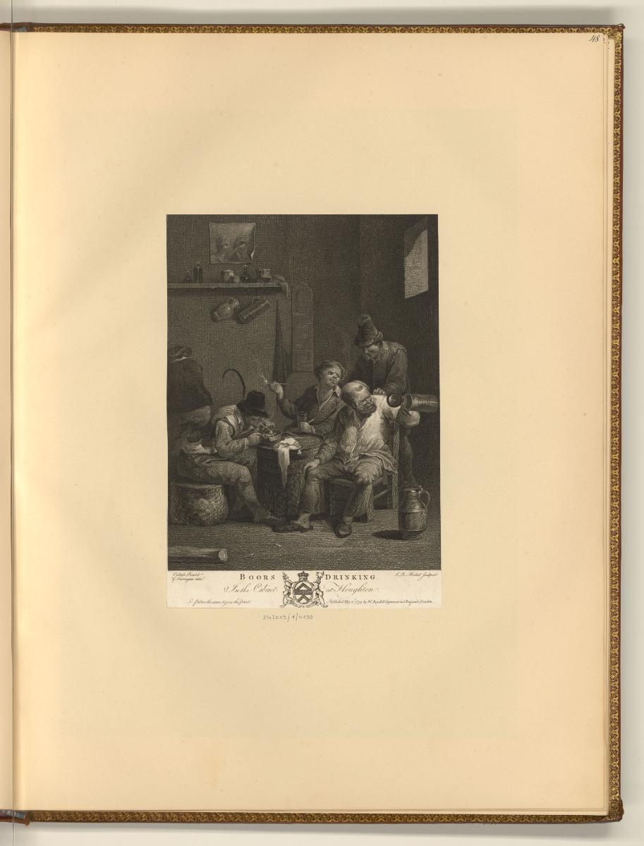 Adrian et Isaak van Ostade, Trinkende Bauern, Inv. Nr.: Holland nach Sektionen II/49, H/II/49/4…
