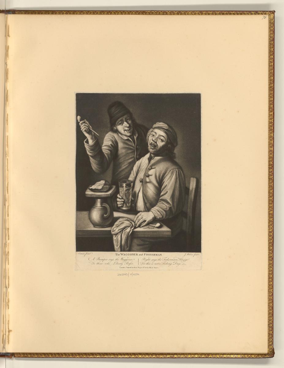 Adrian et Isaak van Ostade, Der Fuhrmann und der Fischer, Inv. Nr.: Holland nach Sektionen II/4…