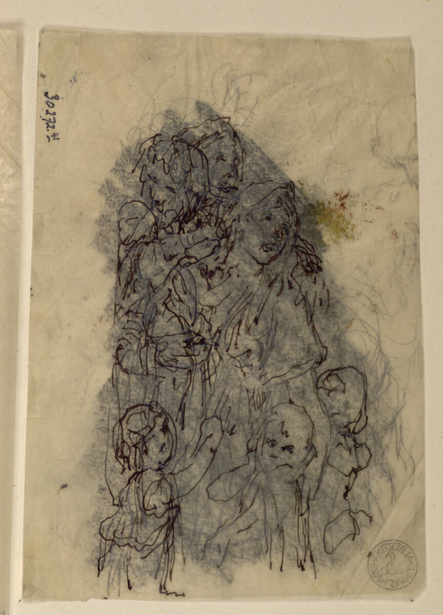 Skizzenblatt, Rudolf Weyr