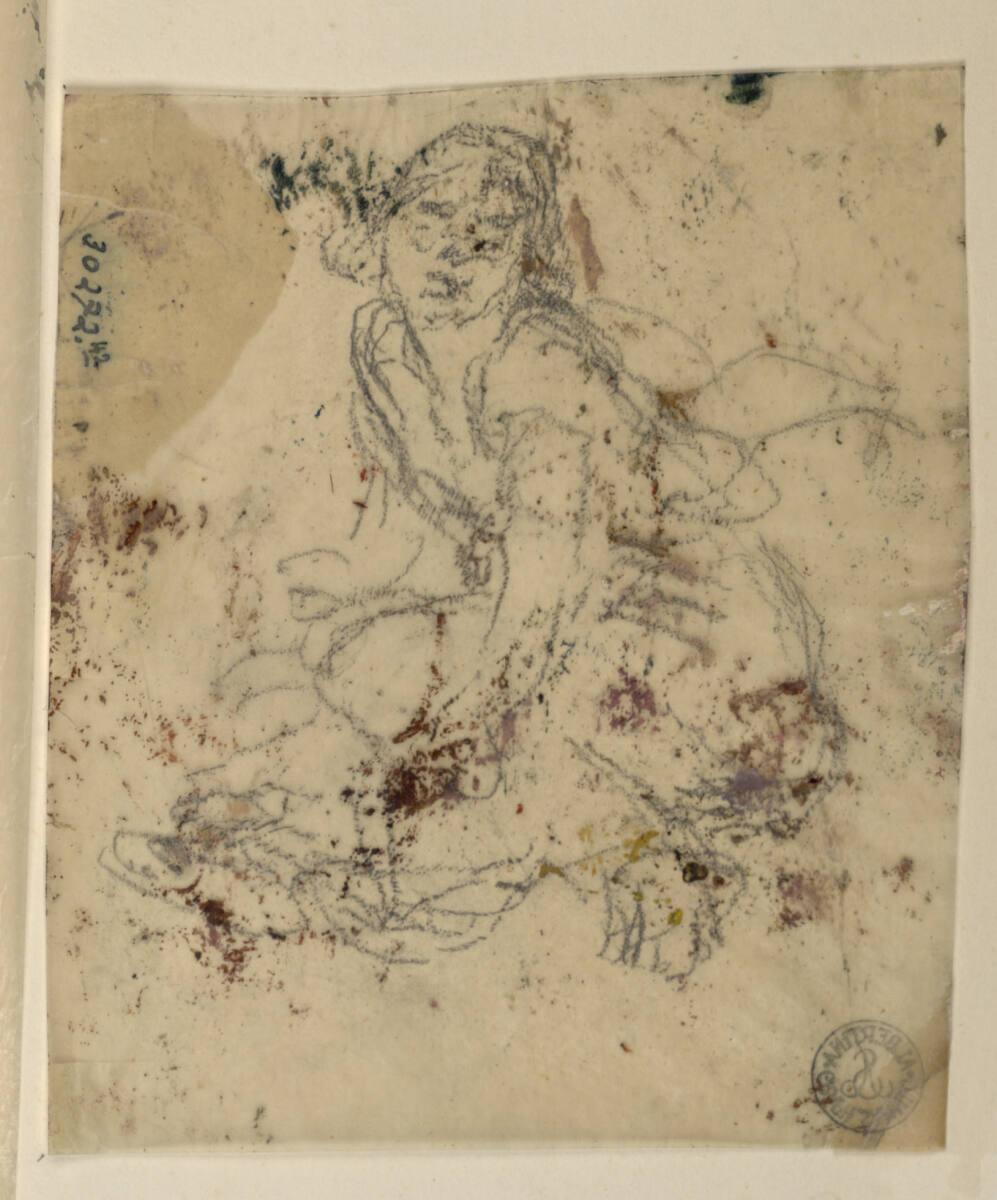 Rudolf Weyr, Skizzenblatt, Inv. Nr.: 30272/42