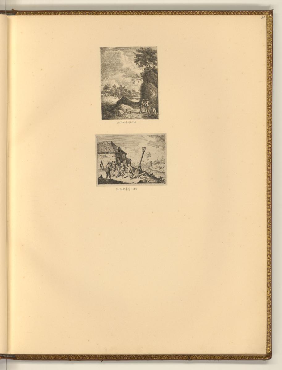 David Teniers. Vol. I., Diverse Darstellungen, Inv. Nr.: Holland nach Sektionen II/50, H/II/50/…