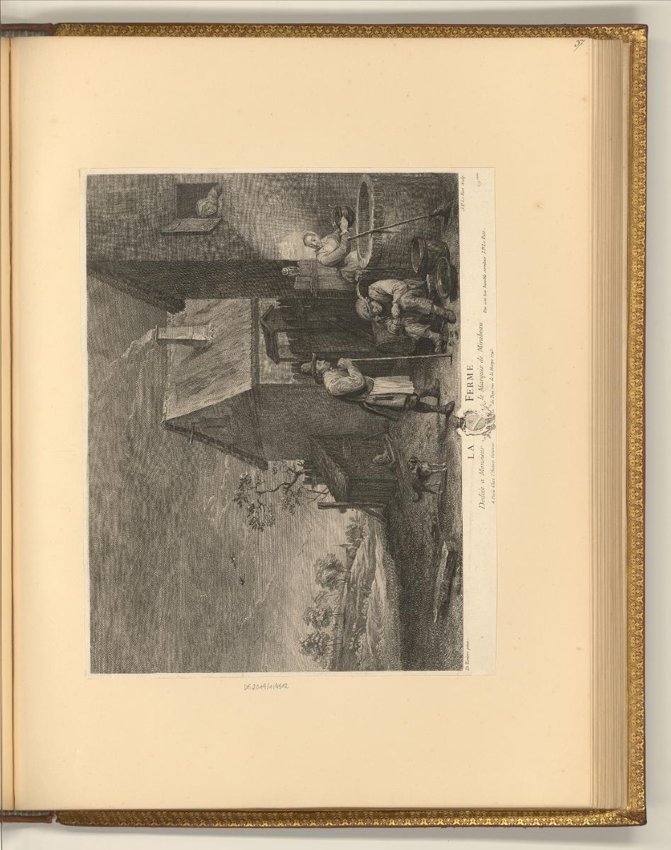David Teniers Vol. II., Der Bauernhof, Inv. Nr.: Holland nach Sektionen II/51, H/II/51/37