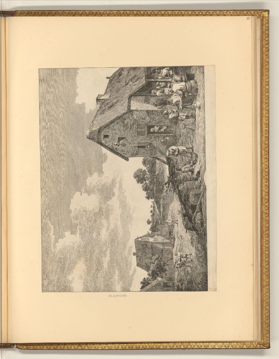 David Teniers Vol. II., Die Dorfschenke, Inv. Nr.: Holland nach Sektionen II/51, H/II/51/83