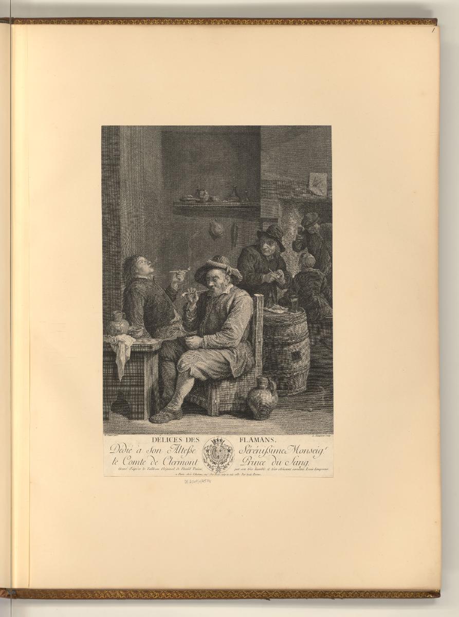 David Teniers Vol. III, Die Freuden der Flamen, Inv. Nr.: Holland nach Sektionen II/52, H/II/52…