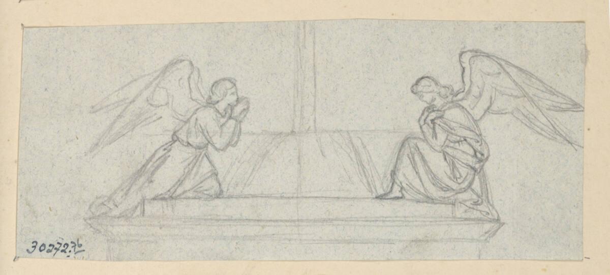 Rudolf Weyr, Skizzenblatt, Inv. Nr.: 30272/76