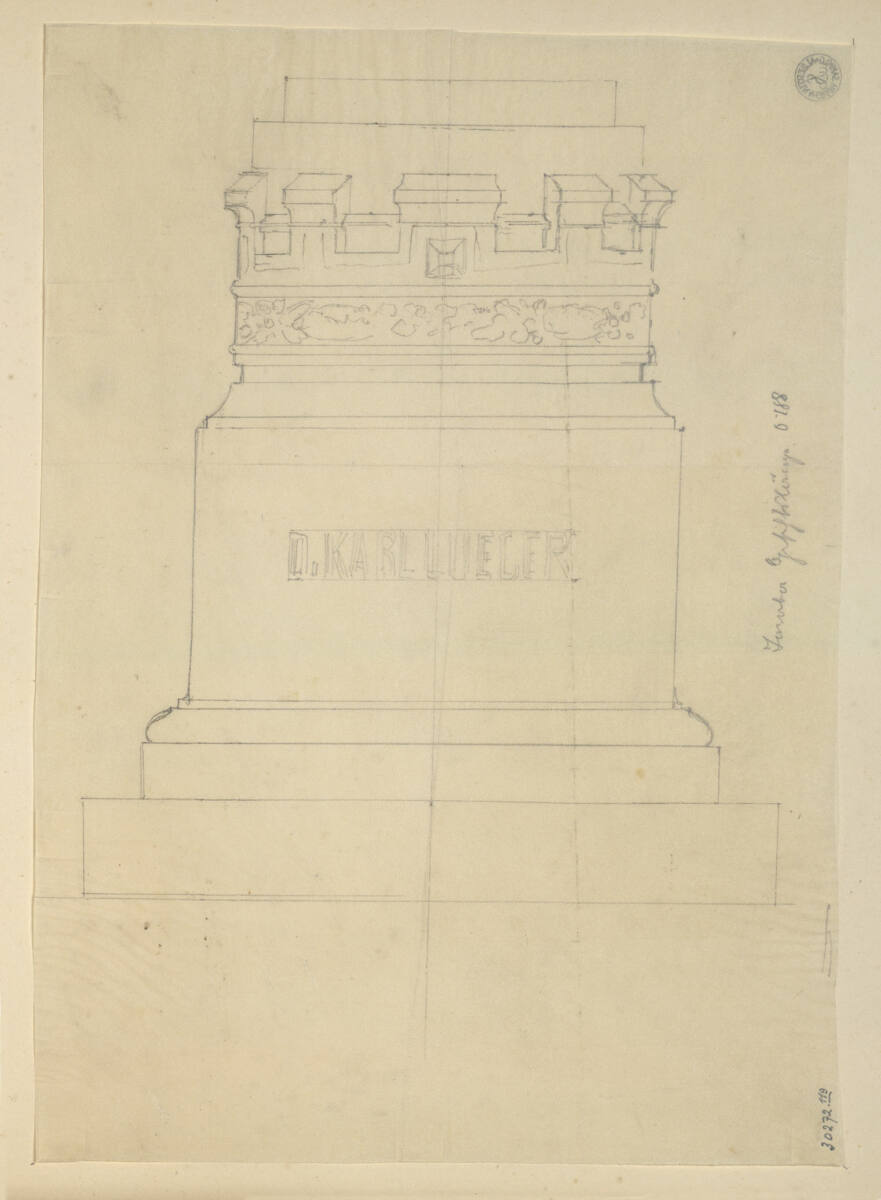 Skizzenblatt, Rudolf Weyr