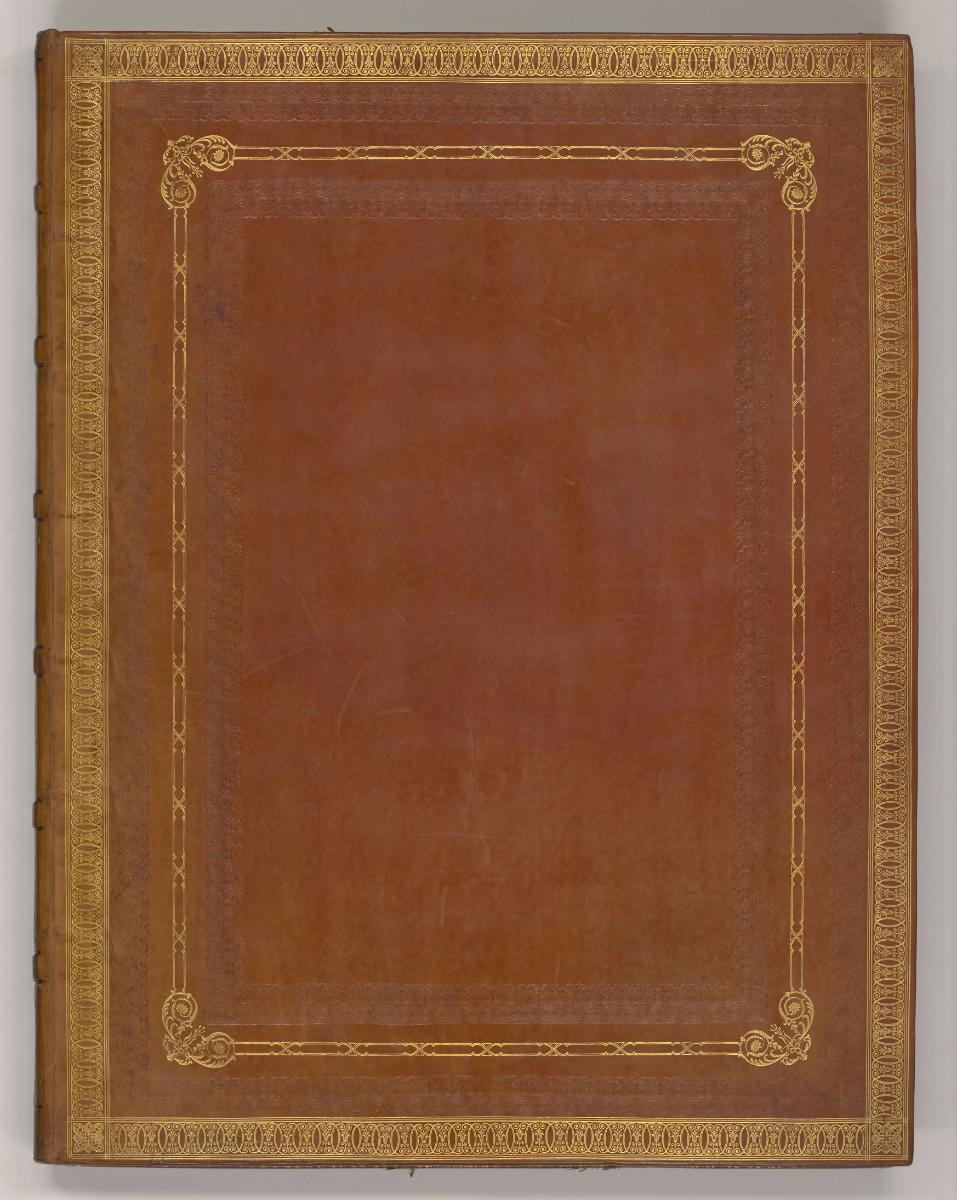 Philippe Wouwermans Vol. I., Deckel vorne, Inv. Nr.: Holland nach Sektionen II/57, H/II/57/0/1/…