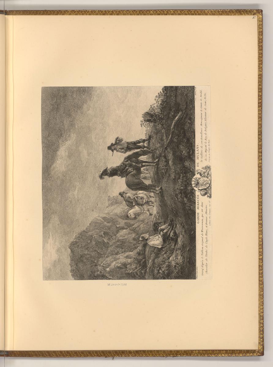 Philippe Wouwermans Vol. I., Soldaten in einer Landschaft, Inv. Nr.: Holland nach Sektionen II/…