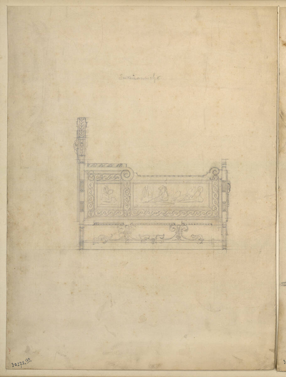 Skizzenblatt, Rudolf Weyr